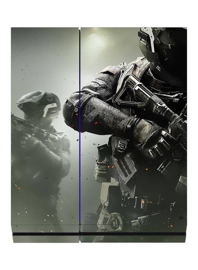 NIBEMINENT Self-Adhesive Printed Console Sticker For Sony PlayStation 4