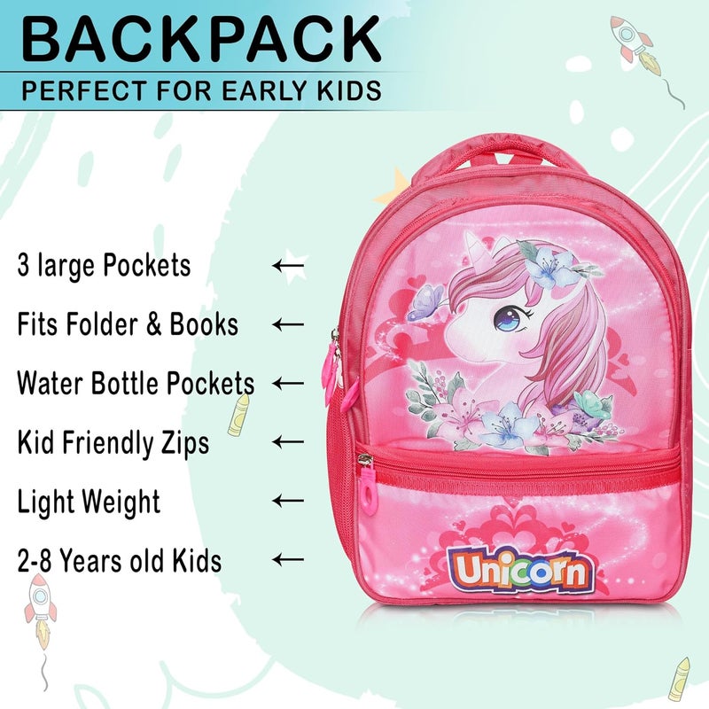 Stylbase Cartoon Printed School Bag for Boys and Girls | Waterproof Backpack Bag for Travelling Sports | Kids Bag Ideal for UKG Nursery 1st Class | School Bags for 5 7 Years 15 Inches Multicolor - Image 4