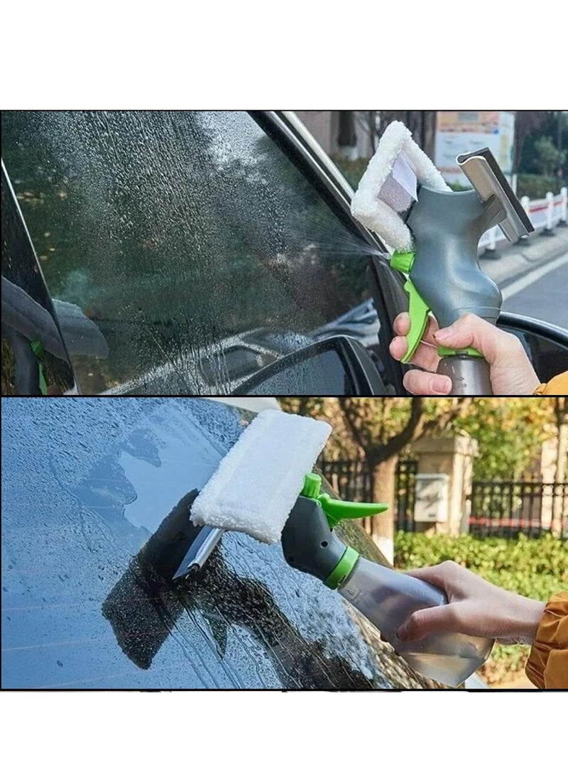 Generic Window Cleaner Squeegee Glass Cleaning Tool 3 In 1 Double Sided Squeegee Cleaning Supplies for Windows Multi Purpose Squeegee 3Pcs  - Image 2