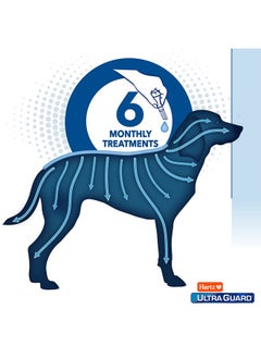 Hartz Hartz UltraGuard Pro Topical Flea & Tick Prevention for Dogs and Puppies, 61-150 lbs 6 Monthly Treatments  - Image 5