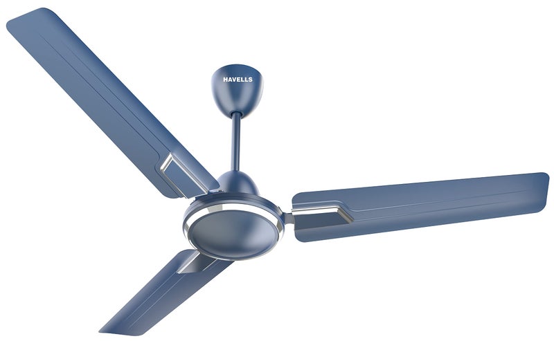 Havells هافيلز 1200مم أندريا مروحة سقف موفرة للطاقة (أنديجو بلو، عبوة من 1) 2 نجوم - Image 1