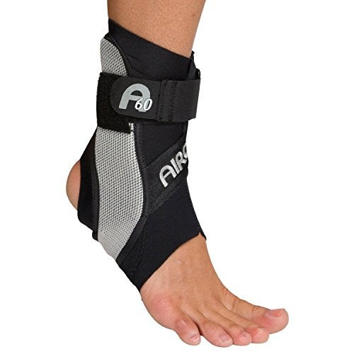 Aircast A60 Ankle Support Brace, Right Foot, Black, Small (Shoe Size: Men's 4-7 / Women's 5-8.5) - Image 2
