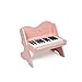 ZIPPY Kids Piano Keyboard 25 Keys Digital Piano for Kids Volume Adjustable Mini Music Educational Instrument Toy Wood Toy for Toddlers Girls Boys Pink - Image 2