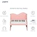 ZIPPY Kids Piano Keyboard 25 Keys Digital Piano for Kids Volume Adjustable Mini Music Educational Instrument Toy Wood Toy for Toddlers Girls Boys Pink - Image 4