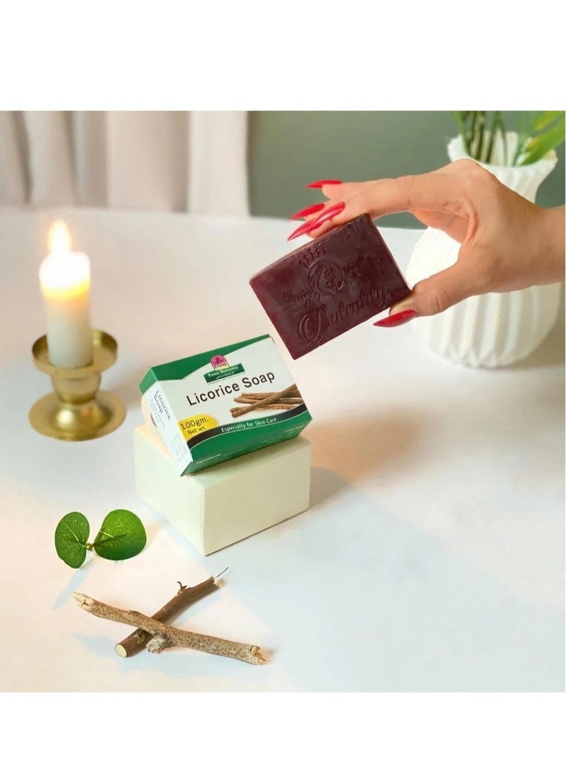 Butentity Licorice Soap for Skin Whitening - 100g - Image 2