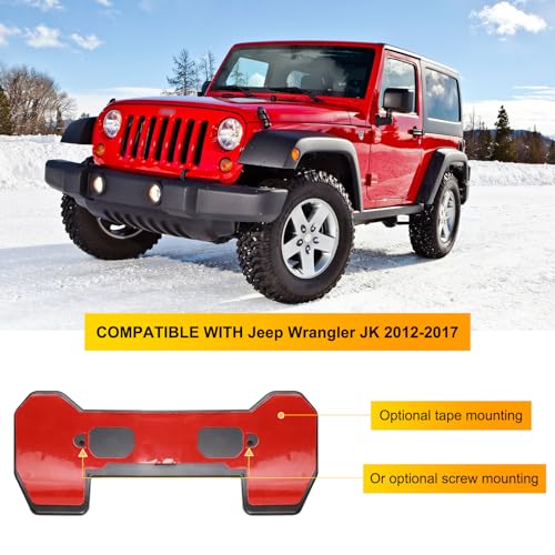 BESTAOO LED Interior Map Lights Front Seat Dome Light Compatible with 2012-2017 Jeep Wrangler JK, Reading Lights for Wrangler Accessories, 5980K White LED Lights - Image 2