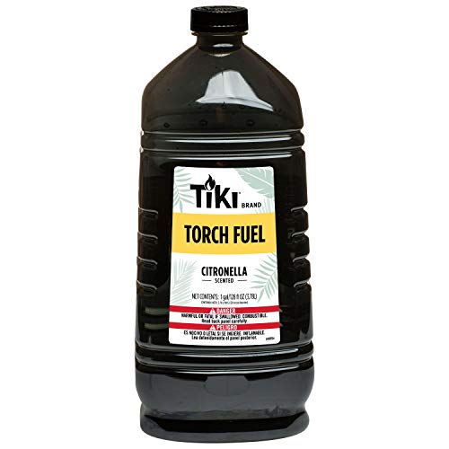 TIKI Citronella Torch Fuel - 1 Gallon (128 oz.), Easy Pour, Long-Lasting for Outdoor Torches & Table Torches, with Citronella & Lemongrass Oil, for Patio, Garden & Backyard Use - Image 5