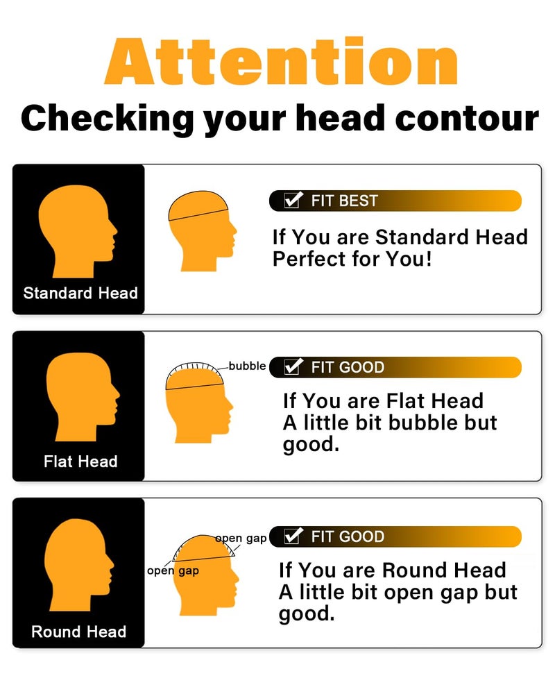 BEEOS Australia Toupee Hair for Men, 8x10 Inch Lace Top with Thin Skin Around Base Mens Indian Remy Human Hair Replacement System Natural Hairline Mens Wig #3 Dark Brown - Image 4