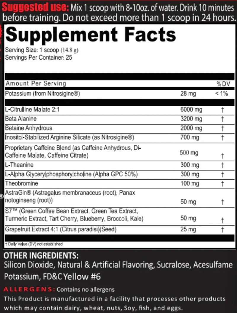 FRONTLINE FORMULATIONS Crucible PreWorkout Powder Explosive Workouts Laser Focus High Stim Amazing Flavor Veteran Owned and Operated 25 Servings Blue Cherry Slushie - Image 2