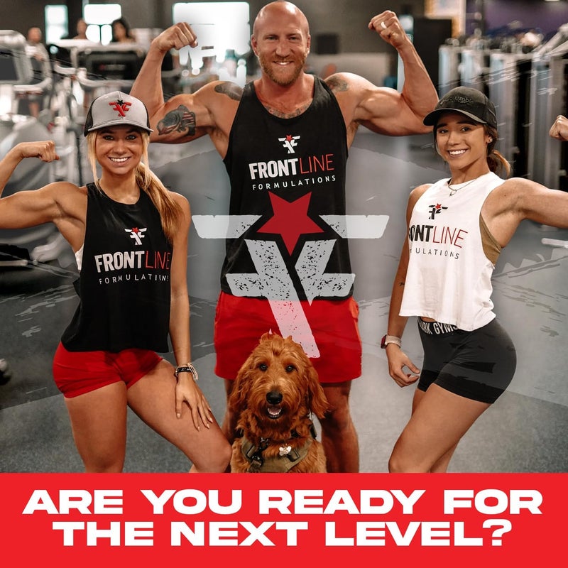 FRONTLINE FORMULATIONS Crucible PreWorkout Powder Explosive Workouts Laser Focus High Stim Amazing Flavor Veteran Owned and Operated 25 Servings Blue Cherry Slushie - Image 3