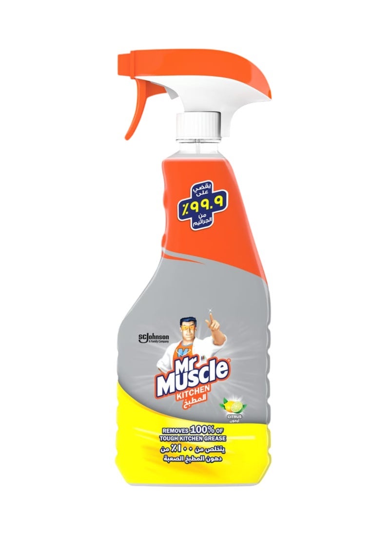 Mr Muscle Spray Kitchen Cleaner With Powerful Grease Remover 500 ML - Image 1