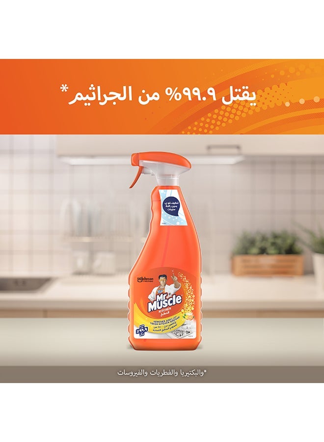 Mr Muscle Spray Kitchen Cleaner With Powerful Grease Remover 500 ML - Image 5