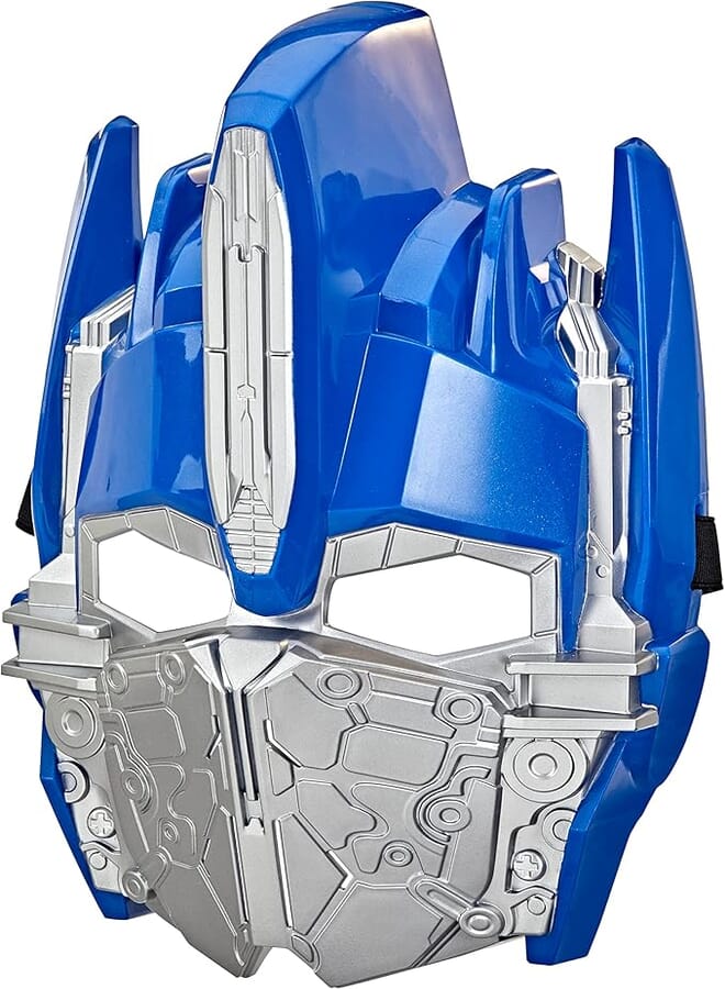 Transformers Toys Rise of the Beasts Movie Optimus Prime Roleplay Costume Mask for Ages 5 and Up, 10-inch