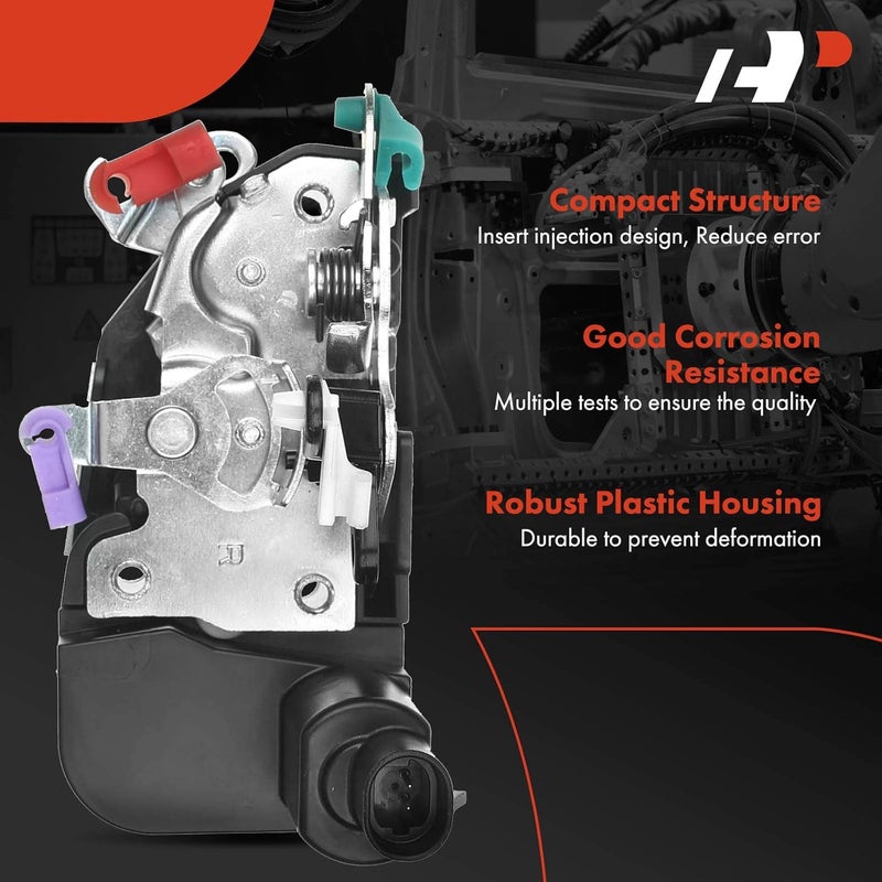 A-Premium Door Lock Actuator for Chrysler, Dodge, and Plymouth - Front Passenger Side - Image 5