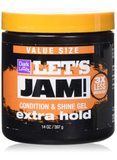 Softsheen Carson Lets Jam Extra Hold Shining and Conditioning Gel 14 Ounce Pack of 6