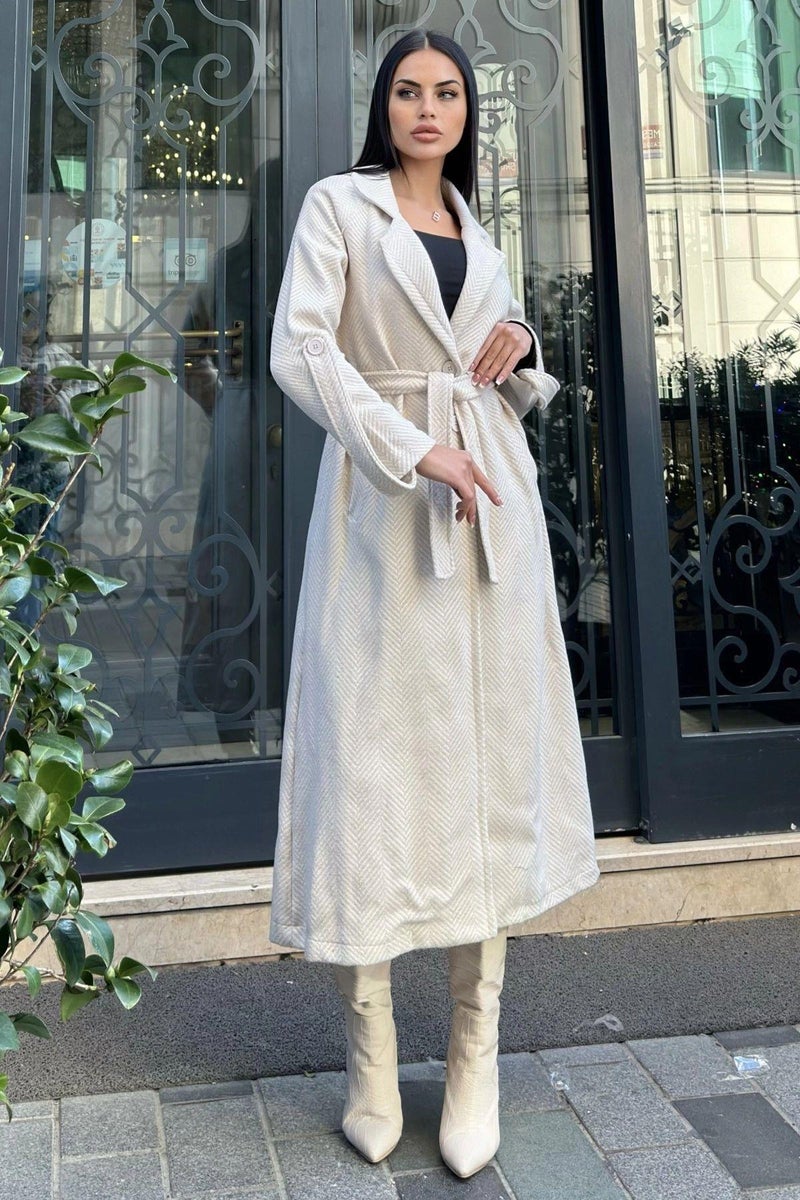 Weshaya معطف نسائي إكروا - Image 4
