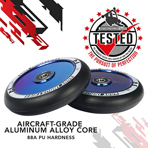 Root Industries AIR Wheels 110mm - Black/Blu Ray - Image 3