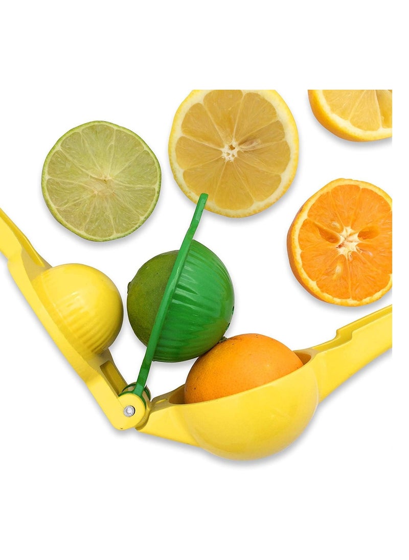 MARK STORE - Lemon Lime Squeezer 2-In-1- Hand Juicer Lemon Squeezer Gets Every Last Drop - Max Extraction Manual Citrus Juicer - Easy-to-Use Lemon Juicer Squeezer Lemon Squeezer Manual, Anti Corrosion, Non Slip and Dishwasher Safe, Faster, More Efficient Juicing - Image 1