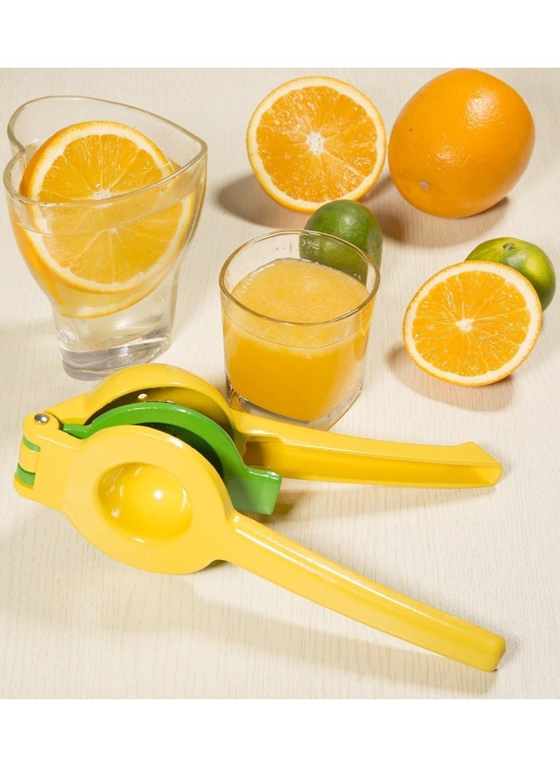MARK STORE - Lemon Lime Squeezer 2-In-1- Hand Juicer Lemon Squeezer Gets Every Last Drop - Max Extraction Manual Citrus Juicer - Easy-to-Use Lemon Juicer Squeezer Lemon Squeezer Manual, Anti Corrosion, Non Slip and Dishwasher Safe, Faster, More Efficient Juicing - Image 1