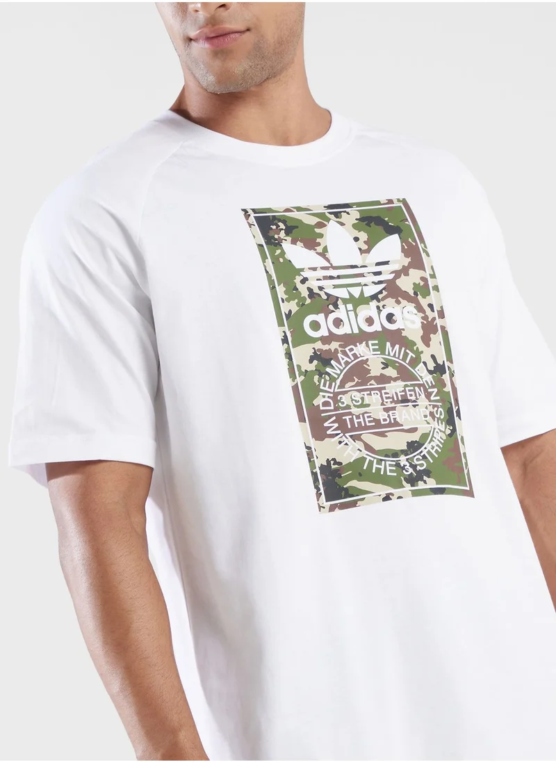 adidas Originals Camo Tongue T-Shirt