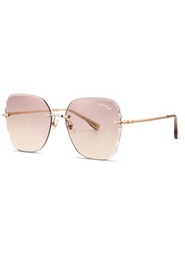 تشوميل نظارات شمسية نسائية أنيقة عالية الدقة بعدسات من النايلون مضادة للأشعة فوق البنفسجية والضوء الأزرق - Image 1