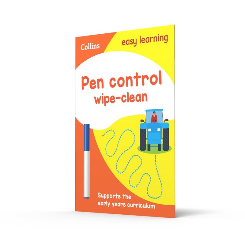 Pen Control Age 3-5 Wipe Clean Activity Book: Ideal for Home Learning - Image 2