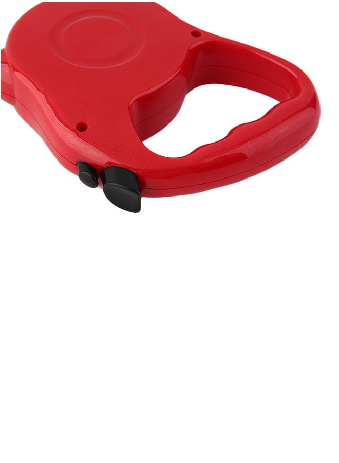 أوتاد مقود تدريب طويل قابل للسحب أحمر - Image 3