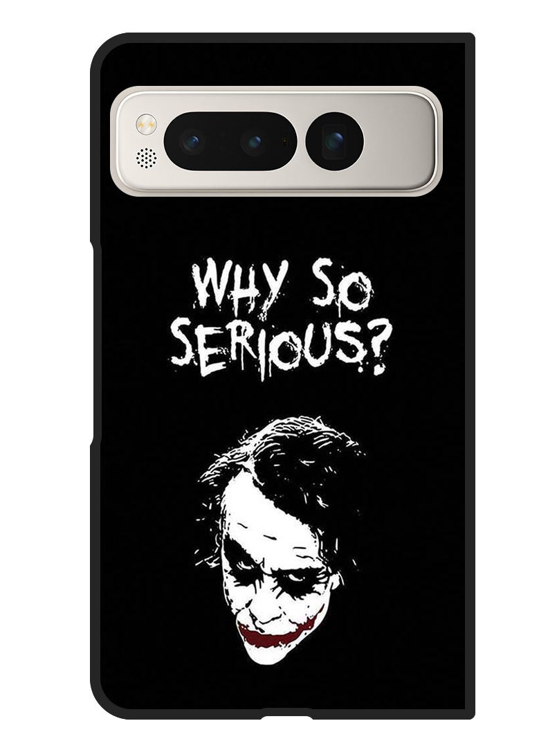 Theodor غطاء حماية مضاد للخدش ومضاد للصدمات لجهاز جوجل بيكسل فولد لماذا جدياً - Image 1