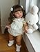 Anano Big Size Reborn Baby Dolls 26 Inch Realistic Reborn Toddler Baby Girls Dolls Real Life Baby Doll Rooted Hair Lifelike Toddler Dolls Sweet Face Real Baby Size with Accessories - Image 2