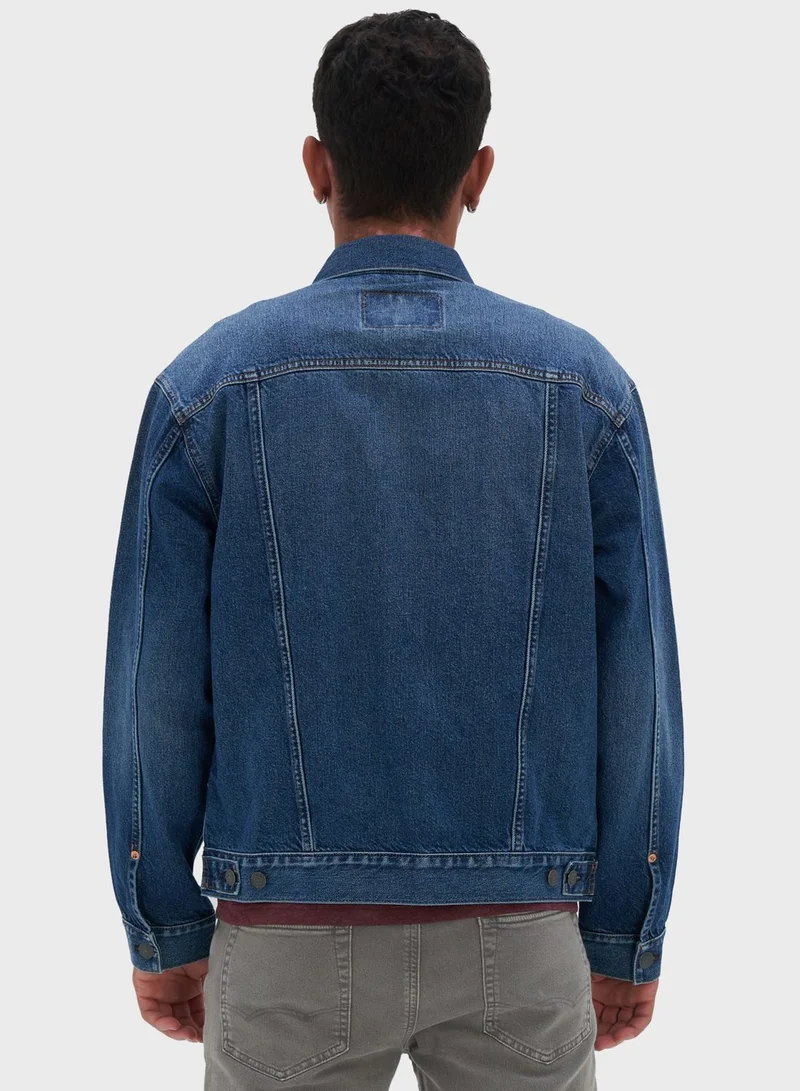 American Eagle Pocket Detail Denim Jacket