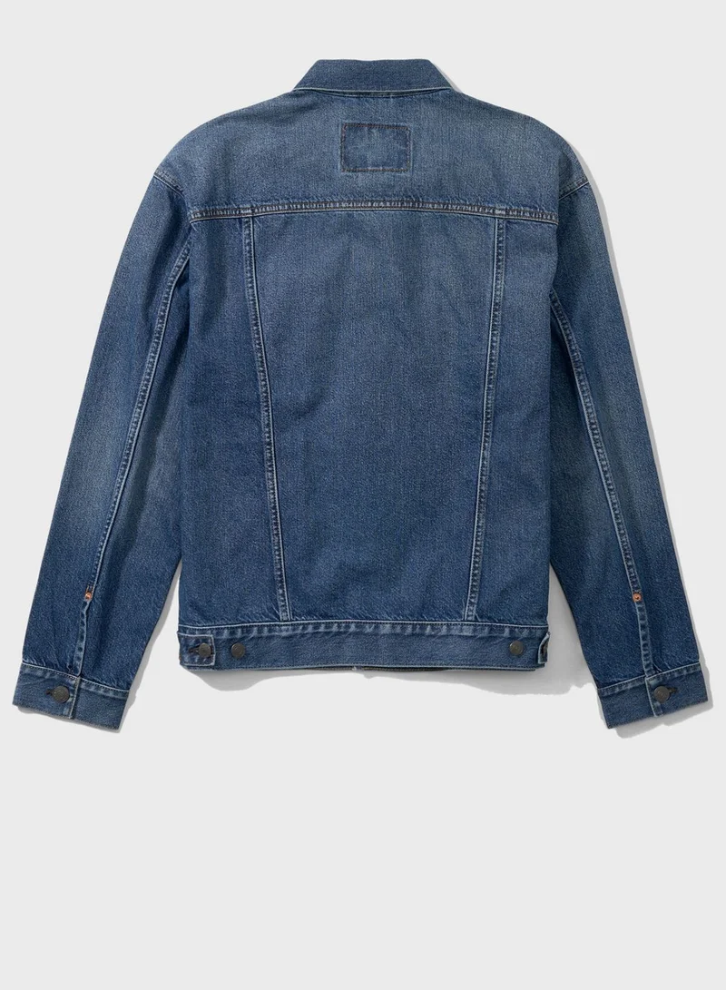 American Eagle Pocket Detail Denim Jacket