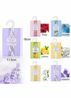 KASTWAVE Scented Sachet 12Pcs Fragrance Sachet Bags Wardrobe Fresheners Drawer Fresheners Long Lasting for Drawers Closets Wardrobes Bathrooms Cars  - Image 4