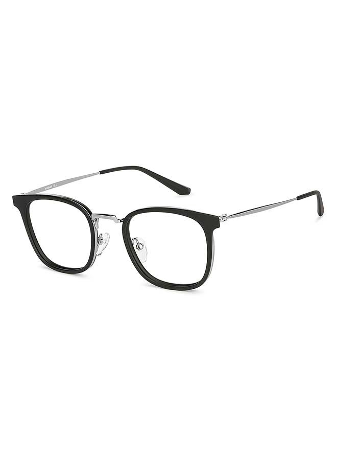 لينسكارت بلو نظارة زيرو باور لاستخدام الكمبيوتر بتصميم ضد الوهج والضوء الأزرق بإطار مربع الشكل طراز LB E13529 - مقاس العدسة: 49 مم - أسود - Image 2