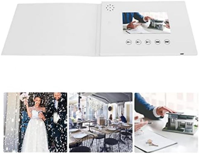 Electronic Greeting Card with LCD Screen, 720P HD Video Playback, Video Display, Exquisite and Fashionable, Support Pictures and Video (4.3inch) - Image 5