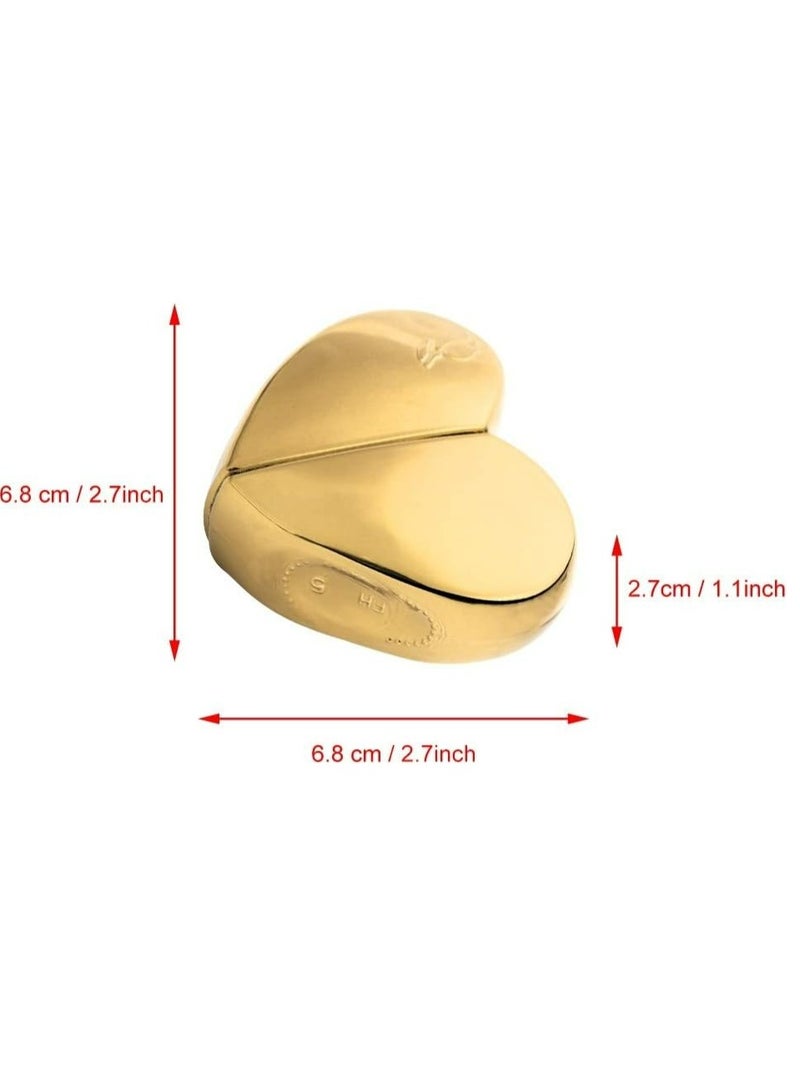 Generic Heart Shaped Perfume Bottles with Spray Refillable Empty Perfume Atomizer for Women, 30ml(Gold) - Image 5