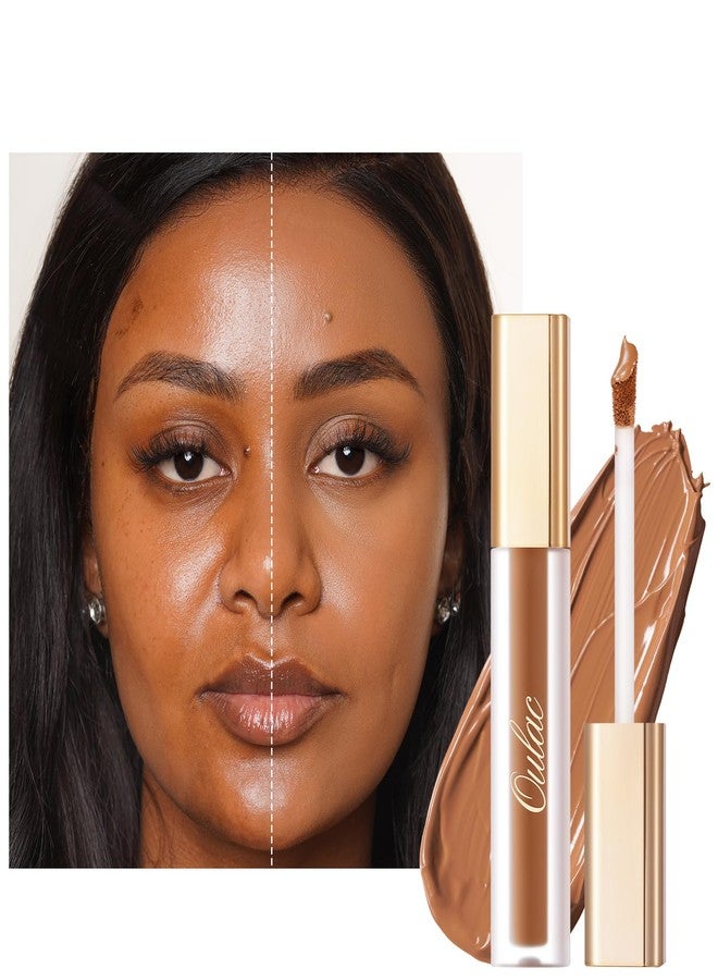 Oulac Full Coverage Concealer for Under Eyes - Long Lasting Multipurpose Makeup With Moisturising & Hydrating Formula, Shade: W8 Toffee 3.8 ml - Image 2