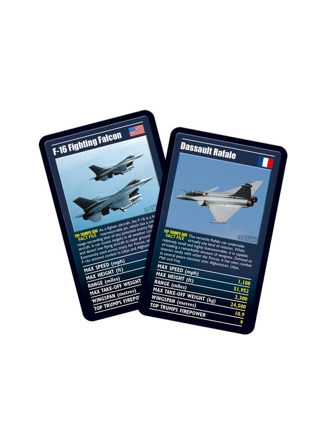 Top Trumps Top Trumps Card Game Ultimate Military Jets - Family Games for Kids and Adults - Learning Games - Kids Card Games for 2 Players and More - Kid War Games - Card Wars - for 6 Plus Kids - Image 5