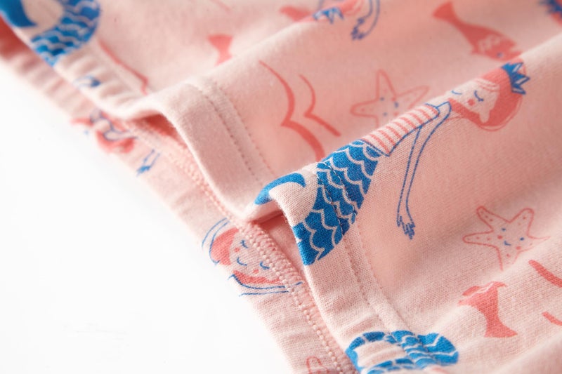 Barara King Cotton Boyshort Panties Little Girls Soft Underwear Kids Girls Undies (Pack of 6) Size 5 - Image 2