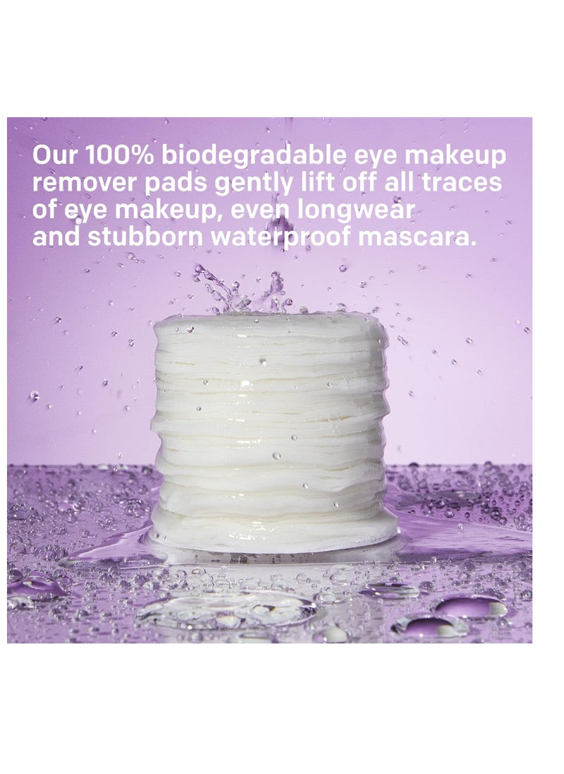 Almay Almay Biodegradable Eye Makeup Remover Pads, Longwear & Waterproof, Stocking Stuffer for Women, Hypoallergenic, Fragrance-Free, 120 Count (Pack of 1)  - Image 4