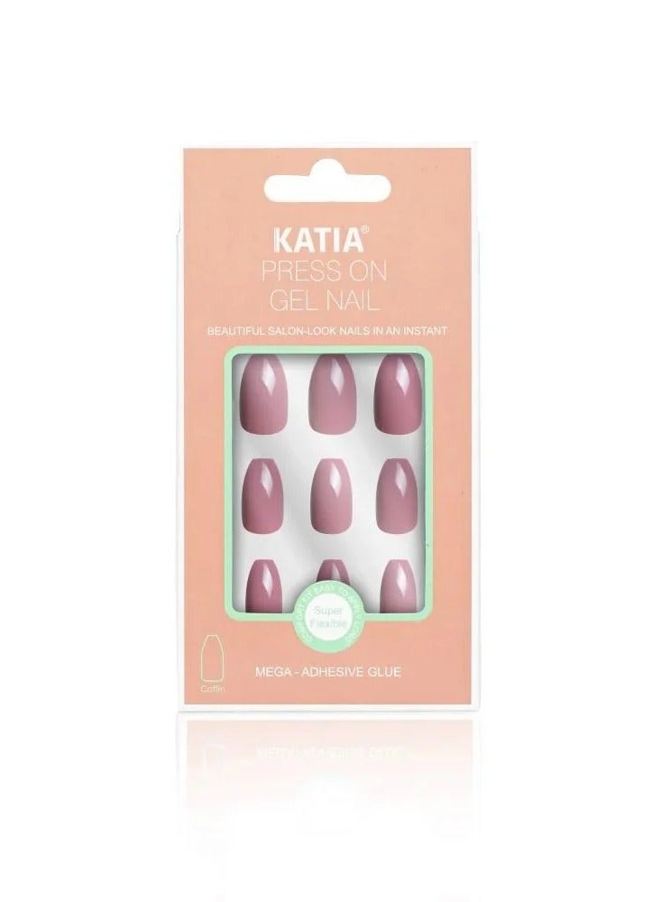 كاتيا طقم أظافر صناعية مع مبرد من 24 قطعة CK9