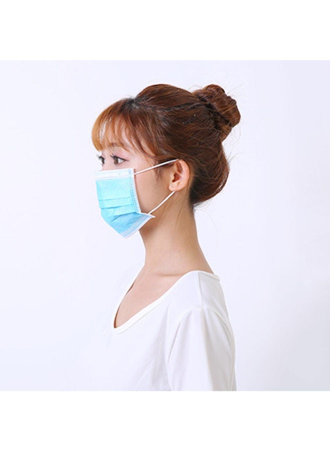 NIBEMINENT 20-Piece 3 Layer Disposable Anti-dust Mouth Face Mask - Image 3
