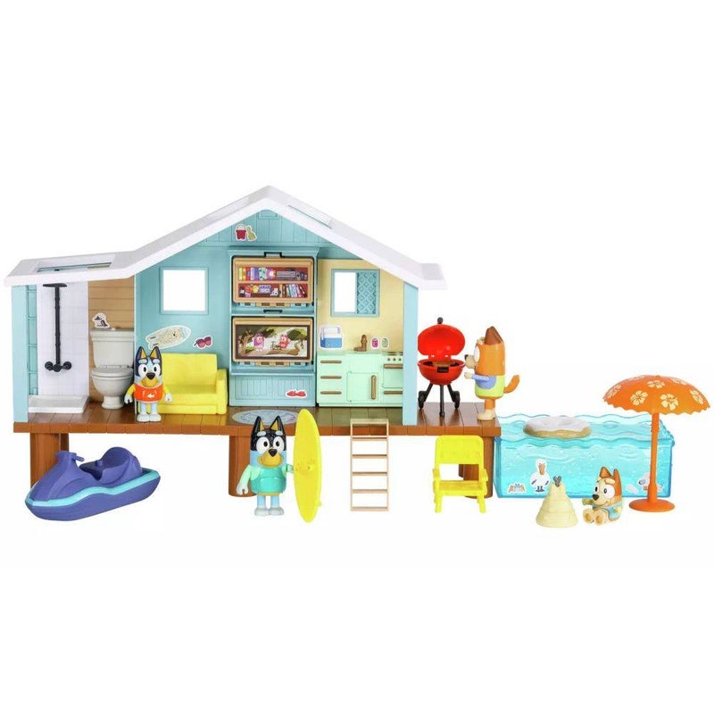 Bluey Series 9 Ultimate Beach Cabin Playset (15 Pieces) - Image 2