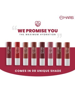 Mars MARS Aqua Splash Tinted Lip Balm Enriched with Shea Butter 3.0 gm 08 WATERMELON  - Image 5
