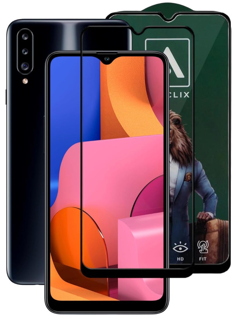 ACLIX Antistatic ESD Dustproof Premium Quality High Definition Tempered Glass Screen Protector Designed For Samsung Galaxy A20s - Image 1