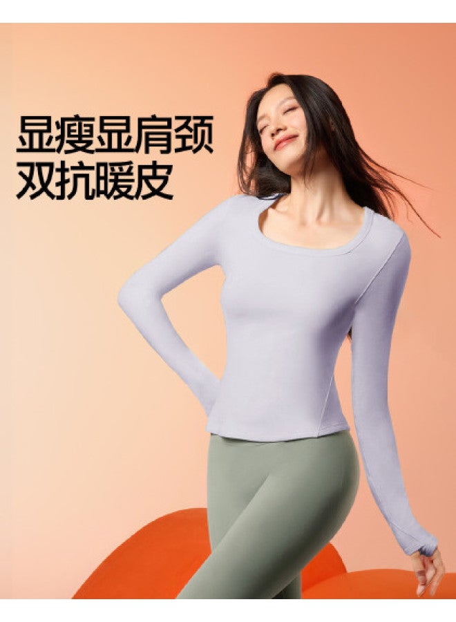 SIINSIIN Women'S Base Layer Thermal Underwear Seamless Slimming Slim Fit Top Spring - Image 1