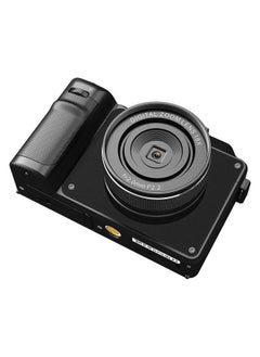Generic Digital Camera Student Entry-level Micro Single High Pixel 4K HD Camera Travel Student Retro Camera-Body Color:Standard English Version Black + 32g Card + Card Reader  - Image 3