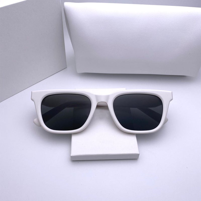 Generic 2024 GM Classic Square Magilla Sunglasses for Women White 