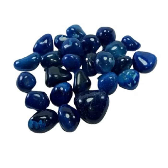 Blue Onyx Tumble Stones for Reiki Healing 50 Grams  - Image 3