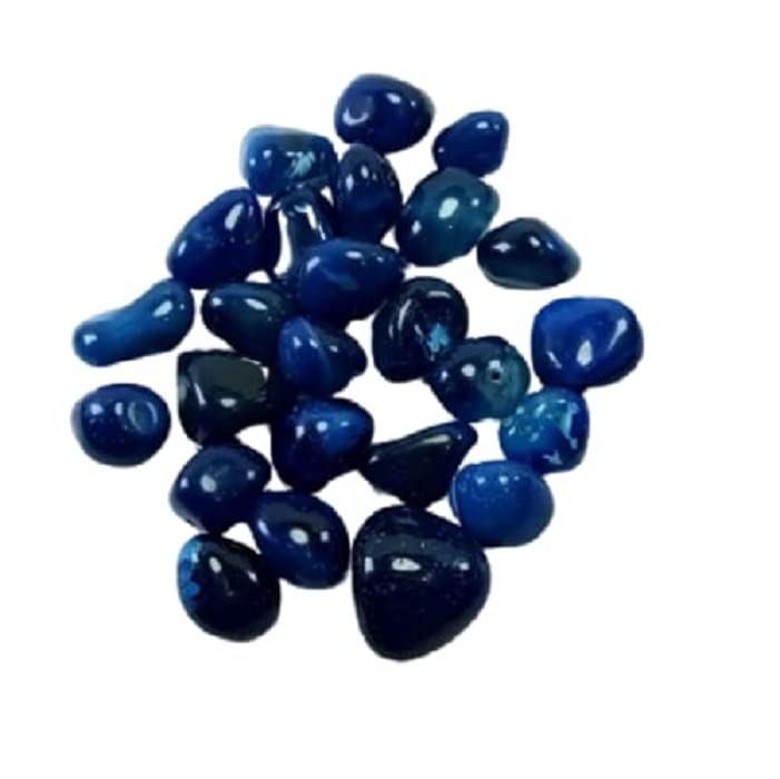 Blue Onyx Tumble Stones for Reiki Healing 50 Grams  - Image 4