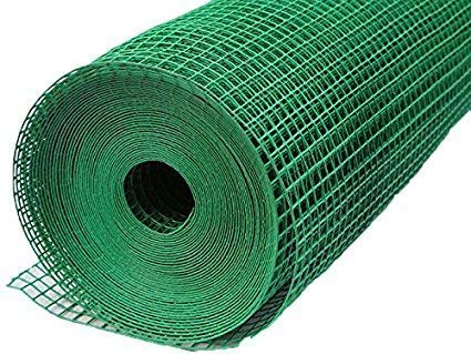 MESH MASTERS PVC Coated Weld Wire Garden Fencing Iron net with12MM Anti Bird 4feet/20feet Netting Uv Stablized with 6 Months Guarantee Free 1 Cutter,100 PVC Wire Tags - Image 5